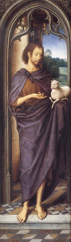 Hans Memling Saint John the Baptist France oil painting art